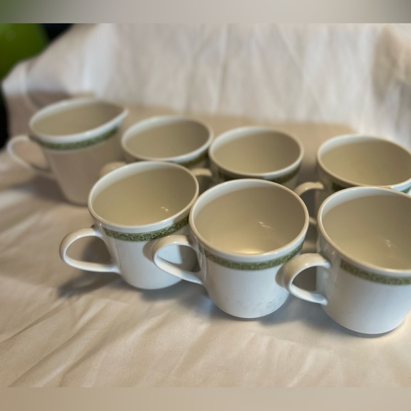 1970's Centura by Corning Set of 6 mugs + creamer - Picture 2 of 6